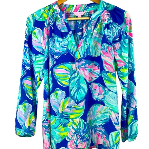 Lilly Pulitzer Elsa Silk top - Picture 3 of 4